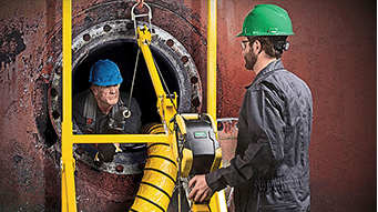 Safe entry into confined spaces